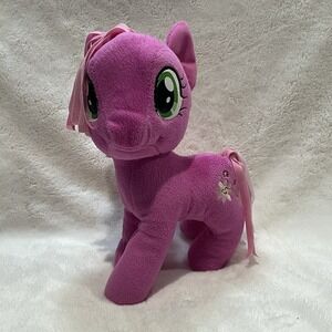 NEW My Little Pony Cheerilee Plush Hasbro Stuffed Animal Toy Pink Flower 2013